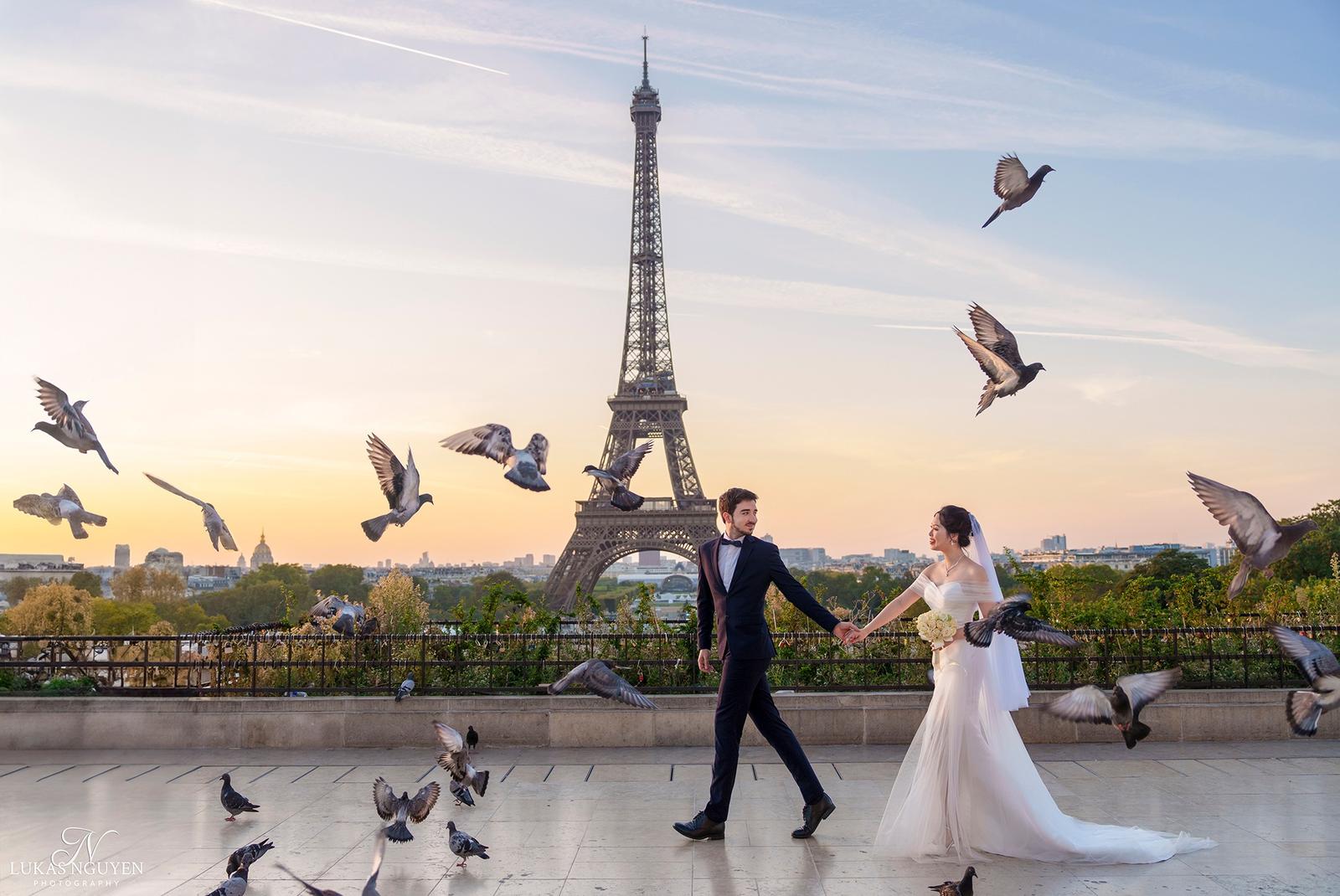 Beautiful Paris wedding